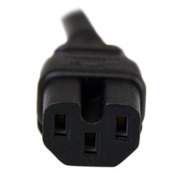 StarTech.com PXT515C154 cable de transmisión Negro 1,2 m NEMA 5-15P C15 acoplador