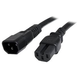 StarTech.com PXTC14C156 cable de transmisión Negro 1,8 m C14 acoplador C15 acoplador StarTech.com PXTC14C156 cable de transmisión Negro 1,8 m C14 acoplador C15 acoplador
