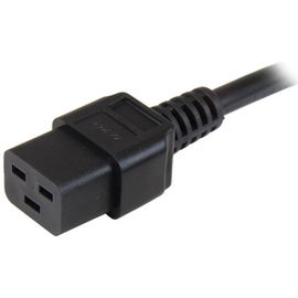 StarTech.com Cable de 91cm C14 a C19 de servicio pesado de 2,5mm2 para alimentación de ordenadores