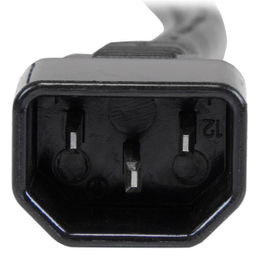StarTech.com Cable de 91cm C14 a C19 de servicio pesado de 2,5mm2 para alimentación de ordenadores