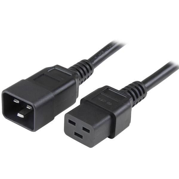 StarTech.com Cable de 1,8m C19 a C20 de servicio pesado de 2,5mm2 para alimentación de ordenadores