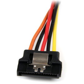 StarTech.com Cable 0,15m Adaptador Bifurcador Divisor Splitter Alimentación SATA Latching Cierre Pestillo - 2x Hembra StarTech.com Cable 0,15m Adaptador Bifurcador Divisor Splitter Alimentación SATA Latching Cierre Pestillo - 2x Hembra