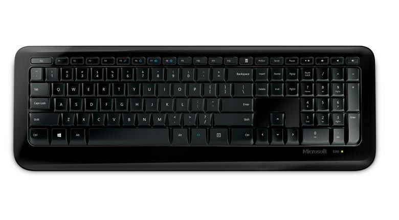 Microsoft PZ3-00001 teclado RF inalámbrico QWERTY Inglés Negro Microsoft PZ3-00001 teclado RF inalámbrico QWERTY Inglés Negro