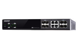 QNAP QSW-M804-4C switch Gestionado 10G Ethernet (100/1000/10000) Negro QNAP QSW-M804-4C switch Gestionado 10G Ethernet (100/1000/10000) Negro