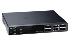 QNAP QSW-M804-4C switch Gestionado 10G Ethernet (100/1000/10000) Negro QNAP QSW-M804-4C switch Gestionado 10G Ethernet (100/1000/10000) Negro