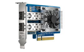 TARJETA DE RED QNAP QXG-25G2SF-CX6 DUAL-PORT SFP28 25GBE NETWORK EXPANSION CARD; LOW-PROFILE FORM FACTOR; PCIE GEN4 X8