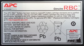 APC Replacement Battery Cartridge #55 - Batería de UPS - Ácido de plomo - 2 celdas - negro - para P/N: SMT2200C, SMT2200I-AR, SMT2200IC, SMT3000C, SMT3000I-AR, SMT3000IC, SUA3000I-IN APC Replacement Battery Cartridge #55 - Batería de UPS - Ácido de plomo - 2 celdas - negro - para P/N: SMT2200C, SMT2200I-AR, SMT2200IC, SMT3000C, SMT3000I-AR, SMT3000IC, SUA3000I-IN