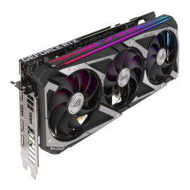 ASUS ROG-STRIX-RTX3060-O12G-V2-GAMING - OC Edition - tarjeta gráfica - GF RTX 3060 - 12 GB GDDR6 - PCIe 4.0 - 2 x HDMI, 3 x DisplayPort