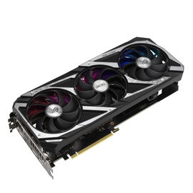ASUS ROG-STRIX-RTX3060-O12G-V2-GAMING - OC Edition - tarjeta gráfica - GF RTX 3060 - 12 GB GDDR6 - PCIe 4.0 - 2 x HDMI, 3 x DisplayPort