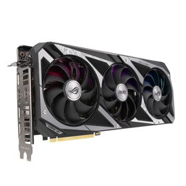 ASUS ROG-STRIX-RTX3060-O12G-V2-GAMING - OC Edition - tarjeta gráfica - GF RTX 3060 - 12 GB GDDR6 - PCIe 4.0 - 2 x HDMI, 3 x DisplayPort