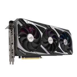 ASUS ROG-STRIX-RTX3060-O12G-V2-GAMING - OC Edition - tarjeta gráfica - GF RTX 3060 - 12 GB GDDR6 - PCIe 4.0 - 2 x HDMI, 3 x DisplayPort