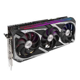 ASUS ROG-STRIX-RTX3060-O12G-V2-GAMING - OC Edition - tarjeta gráfica - GF RTX 3060 - 12 GB GDDR6 - PCIe 4.0 - 2 x HDMI, 3 x DisplayPort