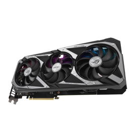 ASUS ROG-STRIX-RTX3060-O12G-V2-GAMING - OC Edition - tarjeta gráfica - GF RTX 3060 - 12 GB GDDR6 - PCIe 4.0 - 2 x HDMI, 3 x DisplayPort