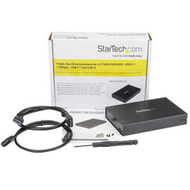 StarTech.com Caja USB 3.1 (10 Gbps) para Unidades de Disco Duro o SSD SATA de 2,5 StarTech.com Caja USB 3.1 (10 Gbps) para Unidades de Disco Duro o SSD SATA de 2,5