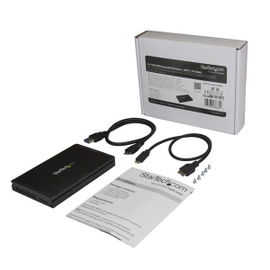 StarTech.com Caja USB-C USB 3.1 de 10Gbps para Discos Duros SATA de 2,5 Pulgadas - para usarse con S251BU31REM StarTech.com Caja USB-C USB 3.1 de 10Gbps para Discos Duros SATA de 2,5 Pulgadas - para usarse con S251BU31REM