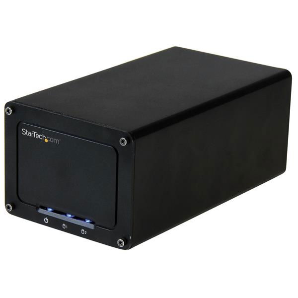 StarTech.com Caja USB 3.1 (10 Gbps) de dos bahías SATA de 2,5 StarTech.com Caja USB 3.1 (10 Gbps) de dos bahías SATA de 2,5