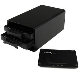 StarTech.com Caja USB 3.1 (10 Gbps) de dos bahías SATA de 2,5 StarTech.com Caja USB 3.1 (10 Gbps) de dos bahías SATA de 2,5