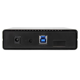 StarTech.com Caja Carcasa USB 3.0 de Disco Duro SATA 3 III 6Gbps de 3,5 Pulgadas Externo con UASP - Aluminio Negro StarTech.com Caja Carcasa USB 3.0 de Disco Duro SATA 3 III 6Gbps de 3,5 Pulgadas Externo con UASP - Aluminio Negro