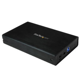 StarTech.com Caja Carcasa USB 3.0 de Disco Duro SATA 3 III 6Gbps de 3,5 Pulgadas Externo con UASP - Aluminio Negro StarTech.com Caja Carcasa USB 3.0 de Disco Duro SATA 3 III 6Gbps de 3,5 Pulgadas Externo con UASP - Aluminio Negro