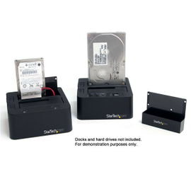 StarTech.com Adaptador Disco Duro 2.5in 3.5 Pulgadas IDE a SATA para Base de Conexión Dock Estación HDD