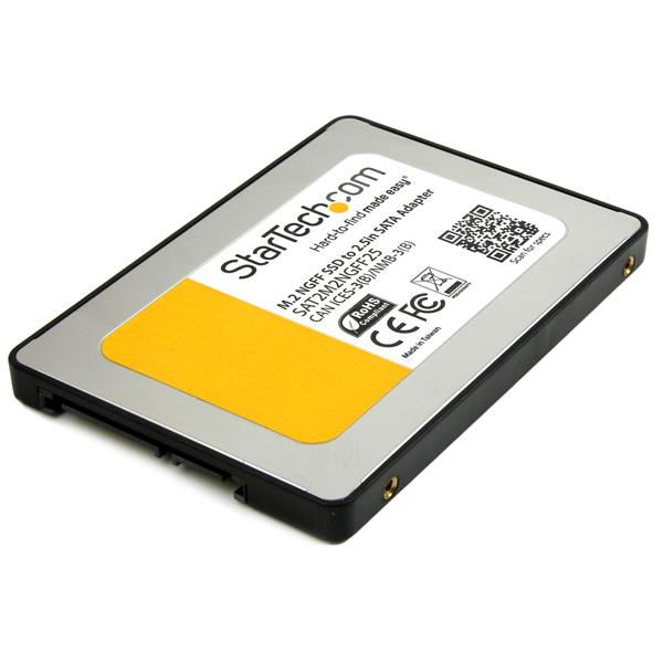 StarTech.com Adaptador SSD M.2 a SATA III de 2,5 Pulgadas con Carcasa Protectora - Conversor NGFF de Unidad SSD StarTech.com Adaptador SSD M.2 a SATA III de 2,5 Pulgadas con Carcasa Protectora - Conversor NGFF de Unidad SSD
