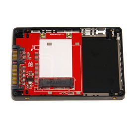 StarTech.com Caja Adaptadora SATA de 2,5 Pulgadas para Unidad de Estado Sólido SSD mSATA