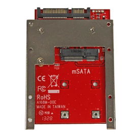 StarTech.com Adaptador Conversor de SSD mSATA a SATA de 2,5 Pulgadas - Convertidor