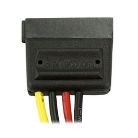 StarTech.com Cable Adaptador de 15cm de Alimentación MOLEX LP4 4 Pines a SATA 15 Pines StarTech.com Cable Adaptador de 15cm de Alimentación MOLEX LP4 4 Pines a SATA 15 Pines