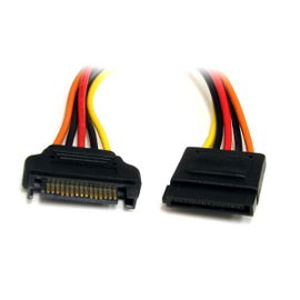 StarTech.com Cable de 30cm de Extensión de Alimentación Corriente SATA - 15 pines StarTech.com Cable de 30cm de Extensión de Alimentación Corriente SATA - 15 pines