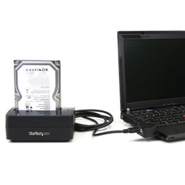 StarTech.com Estación de Conexión Dock USB 3.0 para Discos Duros HDD SATA de 2,5