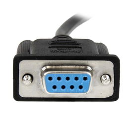 StarTech.com Cable de 2m Nulo de Módem Serie RS232 DB9 - Hembra a Hembra - Color Negro StarTech.com Cable de 2m Nulo de Módem Serie RS232 DB9 - Hembra a Hembra - Color Negro
