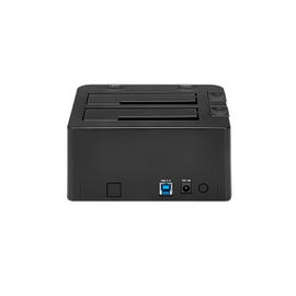 StarTech.com Docking Station USB 3.0 con UASP de 2 Bahías para Disco Duro o SSD SATA de 2,5 o 3,5 Pulgadas