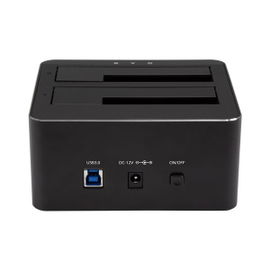 StarTech.com Docking Station USB 3.0 con UASP de 2 Bahías para Disco Duro o SSD SATA de 2,5 o 3,5 Pulgadas