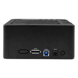StarTech.com Base USB 3.0 y eSATA Copiadora de Unidades de Disco SATA - Clonador Autónomo SATA de 6Gbps para Copiado de Alta Velocidad