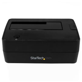 StarTech.com Base de Conexión USB 3.1 (10 Gbps) con UAS de 1 Bahía para Disco Duro o SSD SATA de 2,5 o 3,5 Pulgadas