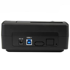 StarTech.com Base de Conexión USB 3.1 (10 Gbps) con UAS de 1 Bahía para Disco Duro o SSD SATA de 2,5 o 3,5 Pulgadas