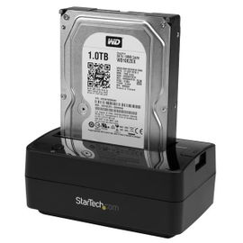 StarTech.com Docking Station USB 3.1 para Unidades SATA de 2,5 y 3,5 Pulgadas - Replicador de Puertos USB-A USB-C o eSATA
