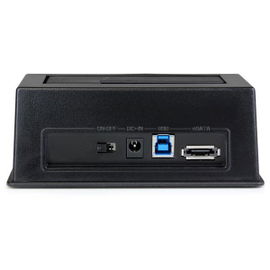 StarTech.com Estación de Acoplamiento USB 3.0 UASP eSATA para Conexión de Disco Duro SSD SATA III - Docking Station