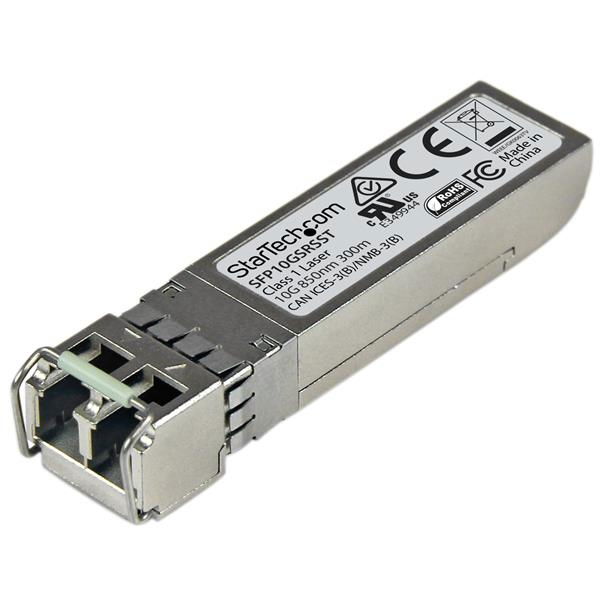 StarTech.com Transceptor de Fibra SFP+ de 10Gb 10GBase-SR Compatible Cisco SFP-10G-SR-S Mini GBIC Multimodo LC 300m DDM StarTech.com Transceptor de Fibra SFP+ de 10Gb 10GBase-SR Compatible Cisco SFP-10G-SR-S Mini GBIC Multimodo LC 300m DDM