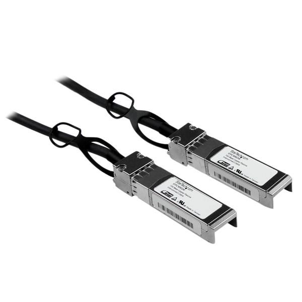 StarTech.com Cable de 3m SFP+ Direct Attach Twinax Pasivo Ethernet de 10 Gigabits Compatible con Cisco SFP-H10GB-CU3M - 10 GbE - Compatible con Cisco SFP-H10GB-CU3M