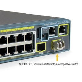 StarTech.com Módulo SFP Compatible con Cisco SFP-GE-S - Transceptor de Fibra Óptica 1000BASE-SX - SFPGESST StarTech.com Módulo SFP Compatible con Cisco SFP-GE-S - Transceptor de Fibra Óptica 1000BASE-SX - SFPGESST