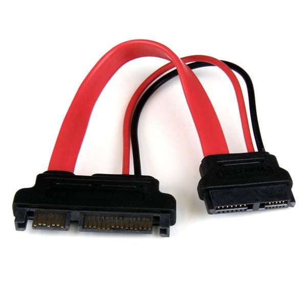 StarTech.com Adaptador Cable SATA 15cm Slimline Línea Delgada a SATA con Alimentación Corriente - Hembra a Macho StarTech.com Adaptador Cable SATA 15cm Slimline Línea Delgada a SATA con Alimentación Corriente - Hembra a Macho
