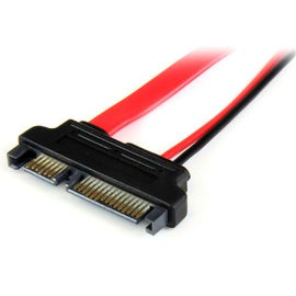 StarTech.com Adaptador Cable SATA 15cm Slimline Línea Delgada a SATA con Alimentación Corriente - Hembra a Macho StarTech.com Adaptador Cable SATA 15cm Slimline Línea Delgada a SATA con Alimentación Corriente - Hembra a Macho