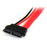 StarTech.com Adaptador Cable SATA 15cm Slimline Línea Delgada a SATA con Alimentación Corriente - Hembra a Macho