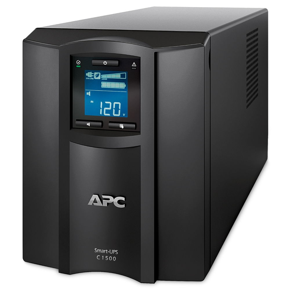 APC SMC1500C sistema de alimentación ininterrumpida (UPS) Línea interactiva 1440 VA 900 W 8 salidas AC APC SMC1500C sistema de alimentación ininterrumpida (UPS) Línea interactiva 1440 VA 900 W 8 salidas AC