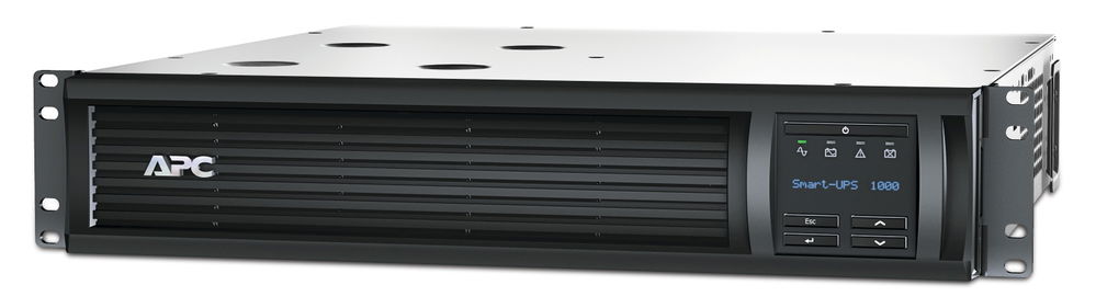 APC Smart-UPS 1000VA LCD RM - UPS (montaje en bastidor) - CA 120 V - 700 vatios - 1000 VA - USB - conectores de salida: 6 - 2U - negro - con APC SmartConnect - para P/N: NBWL0356A, SCL500RM1UC, SCL500RM1UNC, SMTL1000RM2UC, SMTL750RM2UC, SMX3000HVTUS APC Smart-UPS 1000VA LCD RM - UPS (montaje en bastidor) - CA 120 V - 700 vatios - 1000 VA - USB - conectores de salida: 6 - 2U - negro - con APC SmartConnect - para P/N: NBWL0356A, SCL500RM1UC, SCL500RM1UNC, SMTL1000RM2UC, SMTL750RM2UC, SMX3000HVTUS