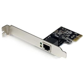 StarTech.com Adaptador Tarjeta de Red NIC PCI Express PCI-e de 1 Puerto Gigabit Ethernet - 1x RJ45 Hembra - Perfil Doble StarTech.com Adaptador Tarjeta de Red NIC PCI Express PCI-e de 1 Puerto Gigabit Ethernet - 1x RJ45 Hembra - Perfil Doble