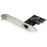 StarTech.com Adaptador Tarjeta de Red NIC PCI Express PCI-e de 1 Puerto Gigabit Ethernet - 1x RJ45 Hembra - Perfil Doble