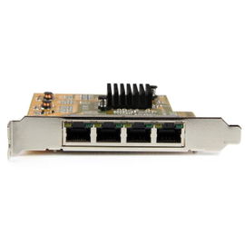 StarTech.com Tarjeta de Red PCI Express Ethernet Gigabit con 4 Puertos RJ45