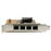 StarTech.com Tarjeta de Red PCI Express Ethernet Gigabit con 4 Puertos RJ45